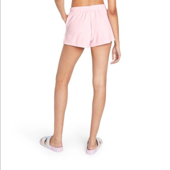 Stoney Clover Lane x Target Terrycloth Beach Short Pink NWT! - Picture 2 of 3